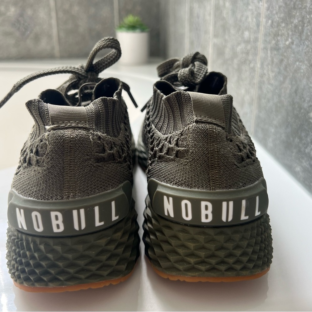 Women’s size 9.5 army green no bull athletic shoes